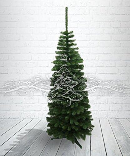 Premium Fir Tree Gold Narrow - High Quality Artificial Christmas Sapling 7,2ft. (220 cm) with stand included