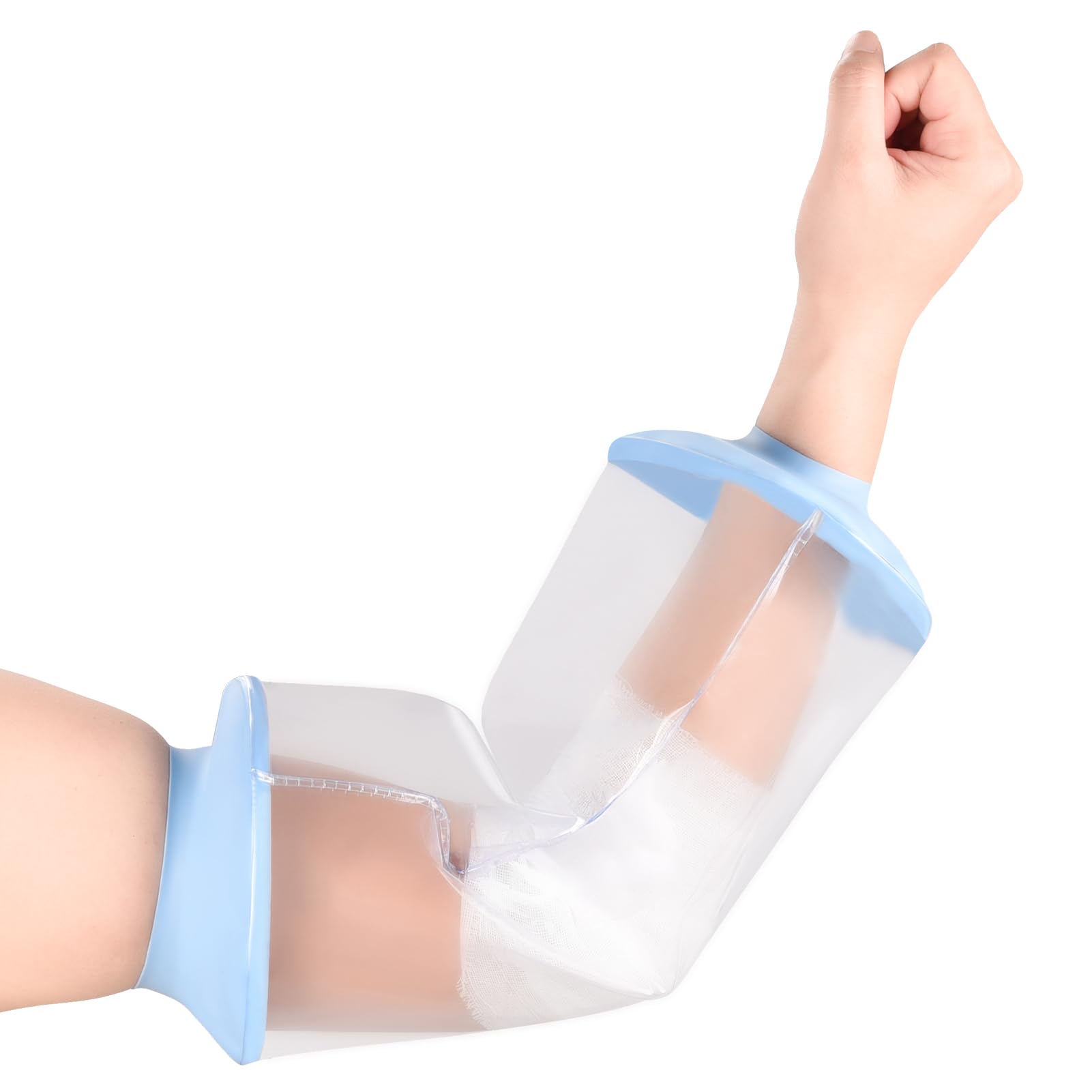 Fasola PICC Line Shower Cover, Reusable Cast and Dressing, Bandage Cover, Watertight Protection for Elbow, Arm