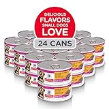 Hill's Science Diet Wet Dog Food, Adult, Small Paws for Small Breeds, Chicken & Barley Recipe, 5.8 oz Cans, 24 Pack
