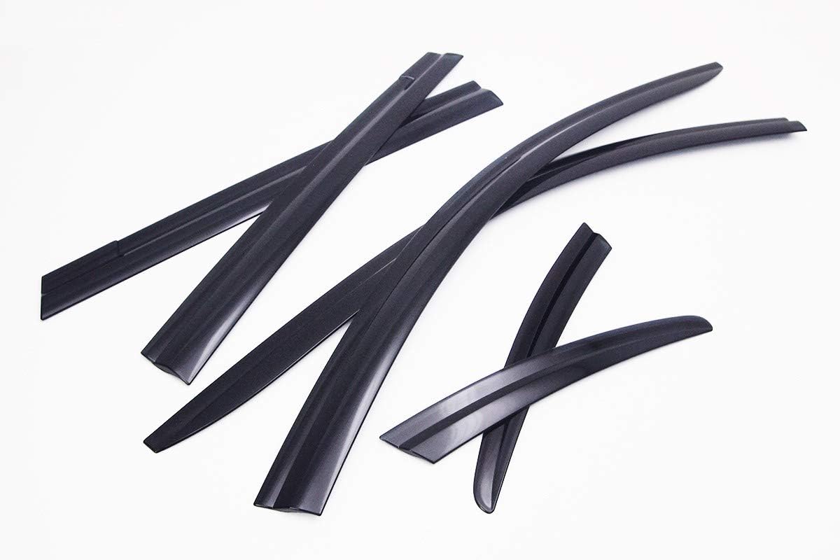 AUTO CLOVER Wind Deflectors Set for Mazda CX-5 2018+ (6 pieces), smoke - Image 5