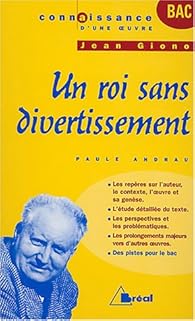 Télécharger Un roi sans divertissement de Jean Giono PDF  