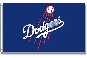 Arbinger Flag Banner LA 3x5 Feet with Two Metal Grommets for Garage Man Cave College Dorm Decor Wall Decoration Durable 150D Polyester