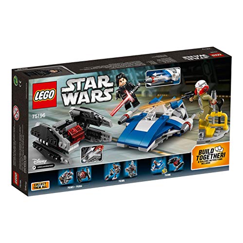 LEGO 75196 Star Wars A-Wing™ vs. TIE Silencer™ Microfighters – Bild 7