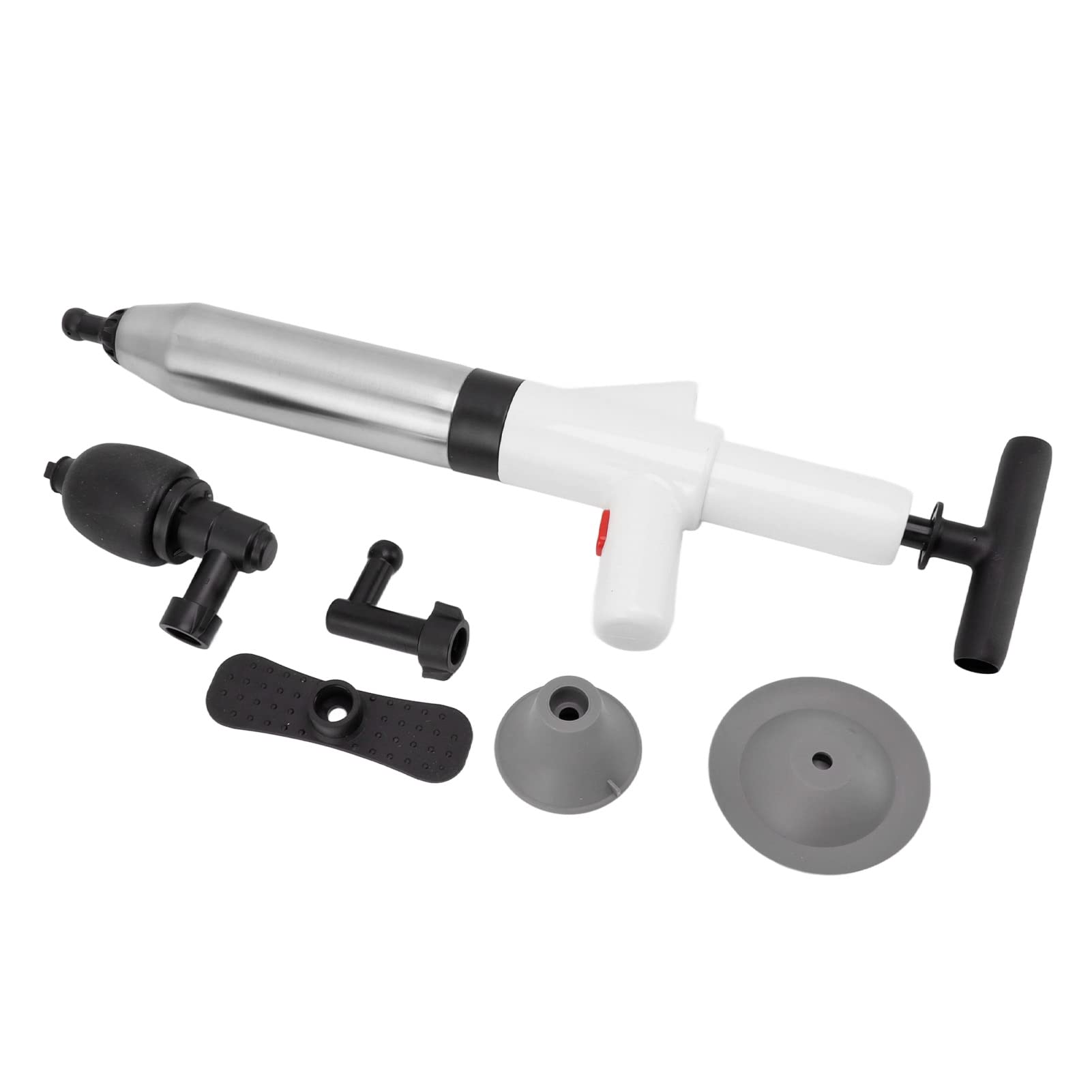 banapoy Toilet Plunger Drain Buster, Powerful Drain Unblocker, Manual Air Pressure Drain Pump Pipe Dredge Tools for Pipe Sewer, Kitchen Sink, Floor Drain, Bathroom, Toilet Clog Remover