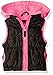 Pink Platinum Girls' Lace Zipper Tape Vest