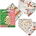 Koala Little Baby Bandana Drool Bibs for Boys and Girls Super Absorbent and Soft 100% Organic Cotton Bib for Teething and Drooling Unisex 6-Pack Best Gift Set!