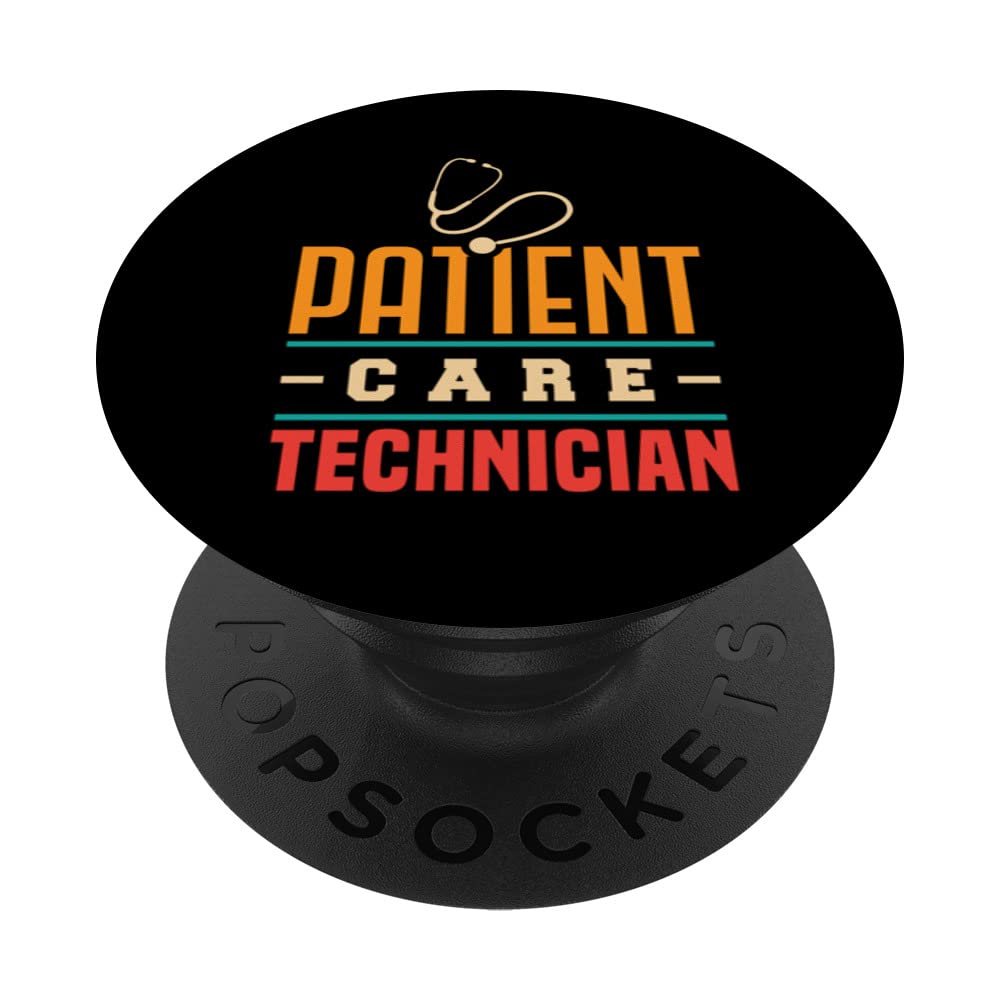Patient Care Technician PCT Medical Tech Apparel PopSockets Swappable PopGrip