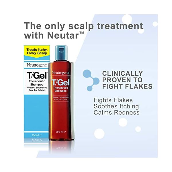 Neutrogena T/Gel Therapeutic Shampoo Treatment for Scalp Psoriasis