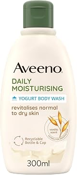 Aveeno Daily Moisturising Yogurt Body Wash Vanilla & Oat 300ml