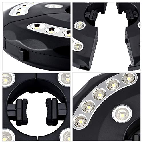 Umbrella Light, Cordless 24 LED Night Lights, Umbrella LED Light, Battery Operated Umbrella Pole Light for Umbrellas, Camping Tents or Outdoor Use