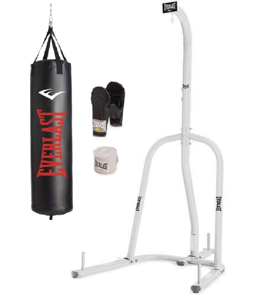 single station heavy bag stand