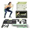 Gymwell Portable Resistance Workout Set, Total Body Workout Equipment for Home, Office or Outdoor with 3 Sets of…
