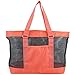 Eastsport Mesh Tote Waterproof Beach Bag for Shopping Vacation Swimming Family Travel Essentials
