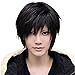 iLoveCos® Men's Death Note Male Black Short Curly Heat Resistance Cosplay Wig Anime Show & Party & Performance Hair Full Wigs Death Note