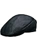 Stetson Cloth Men's Distressed Leather Ivy Hat, Black, Large/X-large