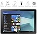 Galaxy Book 10.6 Screen Protector, CINORS [9H] [Crystal Clear] [Scratch-Resistant] [Bubble Free] Tempered Glass Protector for Samsung Galaxy Book 10.6 Inch Tablet, Hassle Free Product Warranty