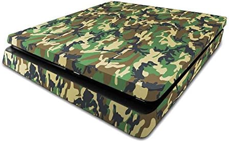 Playstation 4 Slim PS4 Slim Skin Woodland Camo Console Skin / Cover/ Wrap for Playstation 4 Slim