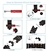 GOGOMY Watch Link Remover Tool Watch Repair Kit for Watch Band Link Pin, Pack of 3 Extra Pins, Red