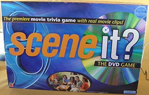 Scene It the DVD Game. The Premiere Movie Game Real Movie Clips.
