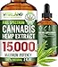 Pain Relief - High Bioavailability Extract - 15000 MG - 100% Natural Pain, Anxiety & Stress Relief - Made in USA - Anti-Inflammatory, Hip & Joint Support - Zero THC, NO CBD (CANNABIDIOL)