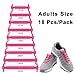 HOMAR No Tie Shoelaces for Kids and Adults Stretch Silicone Elastic No Tie Shoe Laces