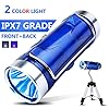 RUIMX-IPX7-Waterproof-Professional-Searchlight-LED-Spotlight-with-White-Blue-Light-Color-3-x-18650-Rechargeable-Battery-Tripod-Reading-Light-Perfect-for-Fishing-Hunting-Camping-Boating