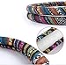 Fly5D Universal Automotive Multi-Color Steering Wheel Cover Natural Fibers Auto Car Wrap Cover