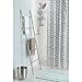iDesign Forma Polished Stainless Steel Squeegee with Suction Storage Hook - 12