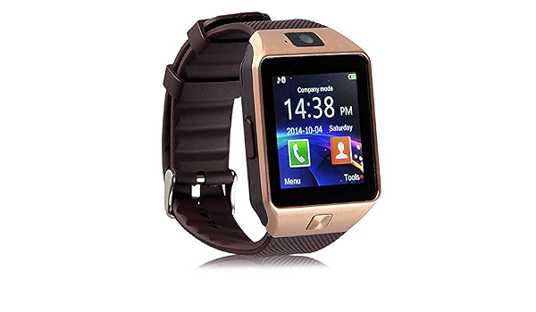 M2-Tec Smartwatch - Reloj de pulsera con Bluetooth (compatible con iPhone,  Android, Samsung, cámara SIM) : Amazon.es: Electrónica