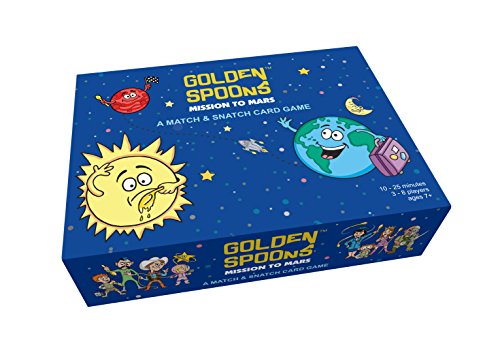 Golden Spoons: Mission to Mars â€“ A Match & Snatch Card Game