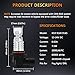 OXILAM 9145 9140 H10 LED Fog Light Bulbs Super Bright 2600 Lumens CSP Chipset for Fog Lights or DRL Replacement 6000K Xenon White (Pack of 2)