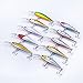 10Pcs of Life-like Swimming as Life Fish Swimbait Bass Bait Hard Fishing Lure (10PC)