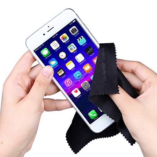 CARTMAN Microfiber Cleaning Cloth 30 Pack for Lens, Eyeglasses, Glasses, Screen, iPad, iPhone, Tablet, Cell Phone - Lint Free Cleaner Cloths to Clean Camera Lenses, Tablets & TV Screens