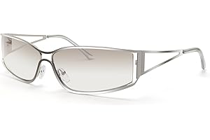 BOTEN Y2k Sunglasses for Women,Fashion Metal Y2k Glasses,Trendy 2000S Sunglasses Aesthetics Y2k Shades Accessories