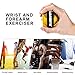 RSLOVE Wrist Ball Gyroscopic Wrist and Forearm Exerciser Strengthener Ball Force Ball Orange