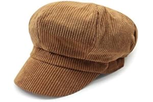 ZLS Apparel Women's Retro Peaked Ivy Newsboy Paperboy Gatsby Cabbie Painter Cap Hats (5-Tan)