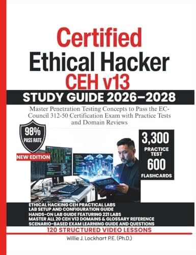 Amazon.com: CEH V13 Exam Prep 2025-2027: Master Ethical Hacking