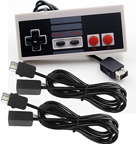 Gamebound NES Nintendo Classic Edition Mini Controller + 2 Extension Cables 6 feet Combo