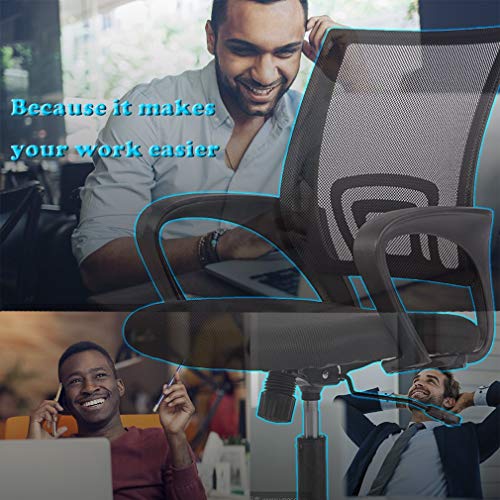 2 Ergonomic+Computer+Office+Midback+Chair