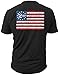 2nd Amendment Brand Vintage American Flag Mens T-Shirt USA Second 2A