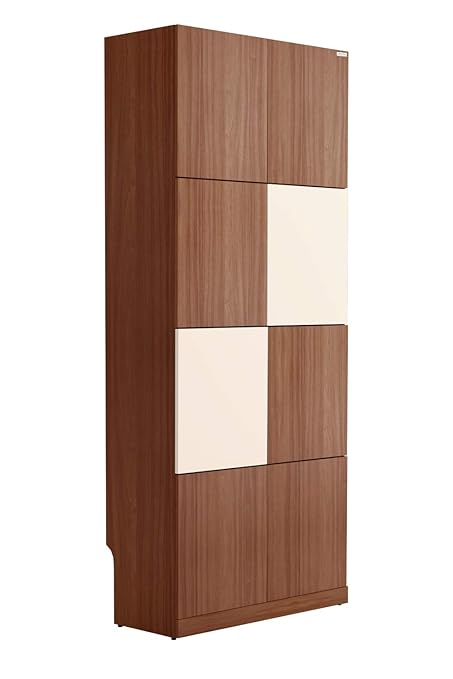 Godrej Interio Transpose 2 Door Wardrobe Matte Finish Brown