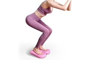 Balance Stepper, Mini Under Desk Pedal Exerciser, Inflatable Balance Board Non-Slip Indoor Gym Equipment Balance Training Mat