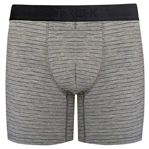 Truhk Pouch Front Packing STP Boxer Underwear - FTM Transgender (XS) Light Gray