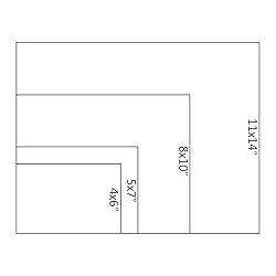 Niubee 8x10 inch Wall Mount Acrylic Sign Holder