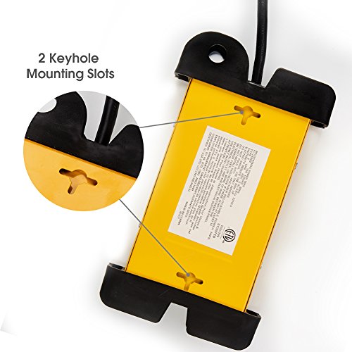 image for EZOPower 8 Outlet Industrial Safety Heavy-Duty Metal Housing Surge Pro