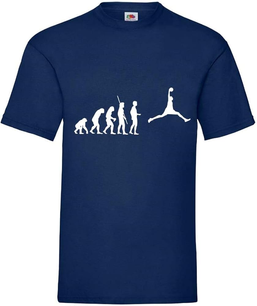 Generisch Evolution Baloncesto Hombres Camiseta shirt84 Amazon.es