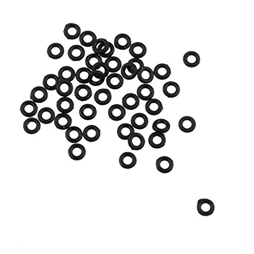 image for MonkeyJack 100 Pieces Durable Rubber Grip Dart Tip Gaskets Shaft O-Rin