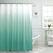 Creative Home Ideas - Textured Fabric Shower Curtain Set, Includes 12 Easy Glide Metal Rings, Modern Bathroom Décor, Machine Washable, Measures 70