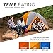 TETON Sports 101R  Celsius XXL -18C/0F Sleeping Bag; 0 Degree Sleeping Bag Great for Cold Weather Camping; Black, Right Zip (Renewed)thumb 4