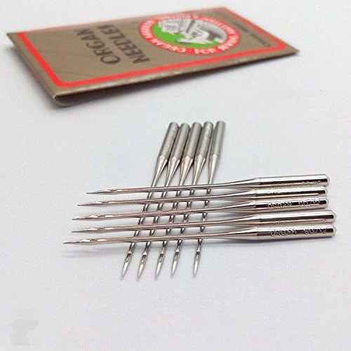 10PCS /Pack/Size Organ Flat Shank 15X1 HAX1 130/705H Size 8,11,12,14,16,18,21,22 for Choose Home Sewing Machine Needles for Brother Singer (16)